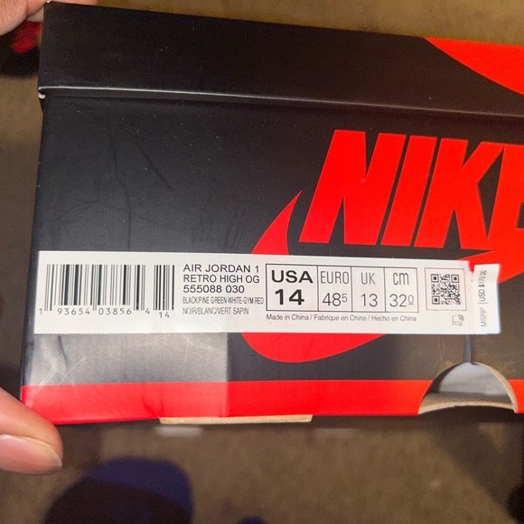 Air Jordan Retro 1, Pine Green